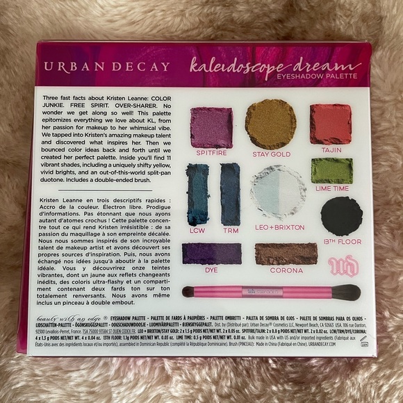 Urban Decay Kristen Leanne Kaleidoscope Dream Eyeshadow Palette New in Box - Picture 3 of 5